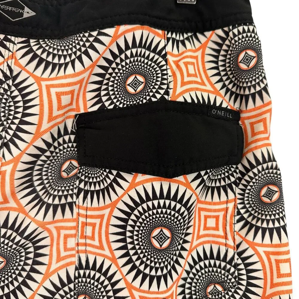 O’Neill Men's Hyperfreak Board Shorts Swim Trunks Size 34
